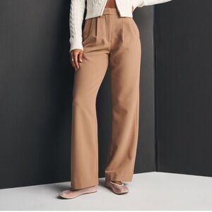 Abercrombie & Fitch Tan Sloane Trousers 8L